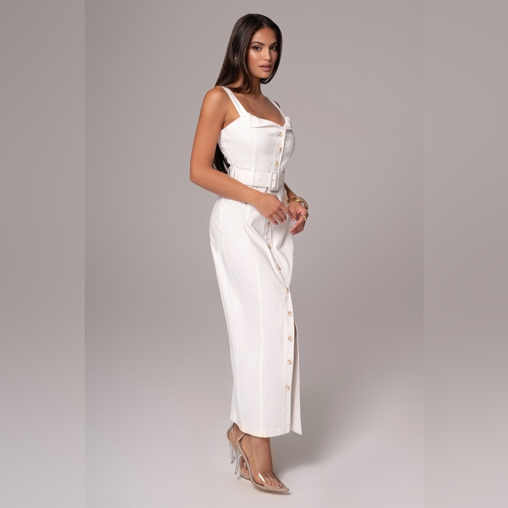 NWT Ivory Forever Summer Button Down Dress